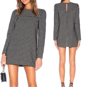 Tularosa Black and White Mini Dress